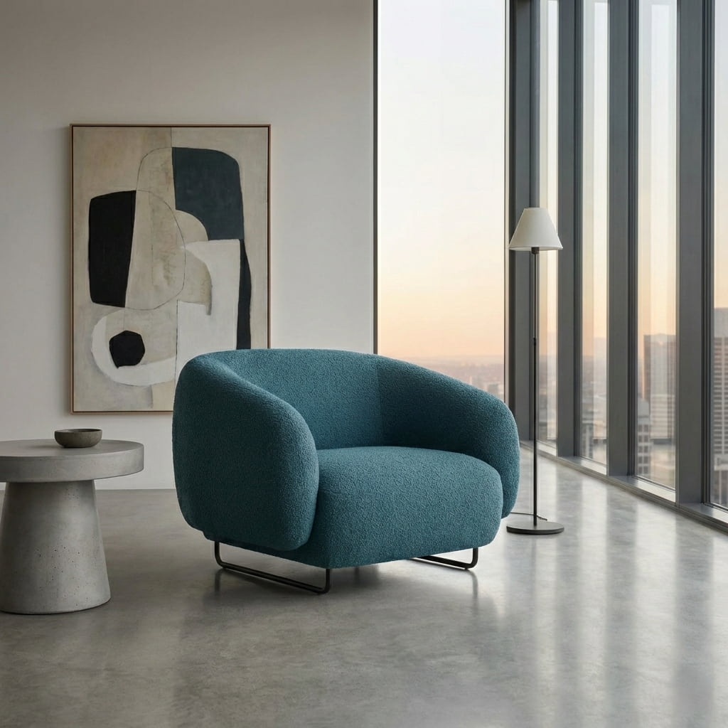 Silla moderna tapizado